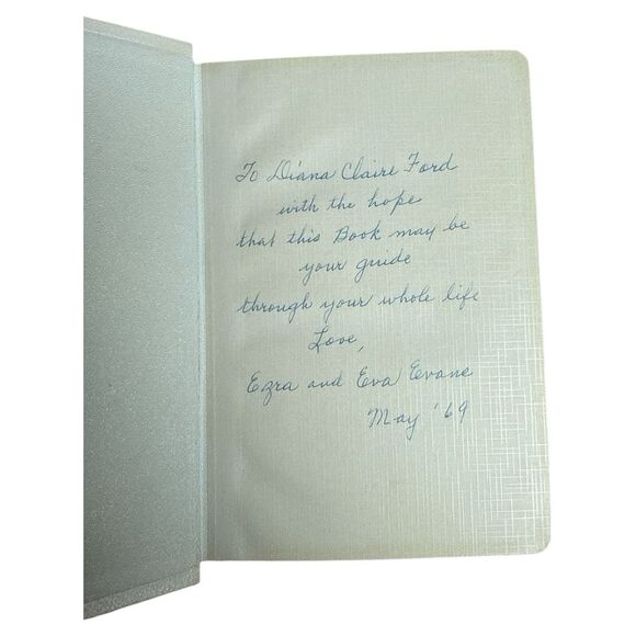 Cambridge Cameo Bible W75X 1969 White French Morocco Leather Gift Edition - Picture 6 of 7